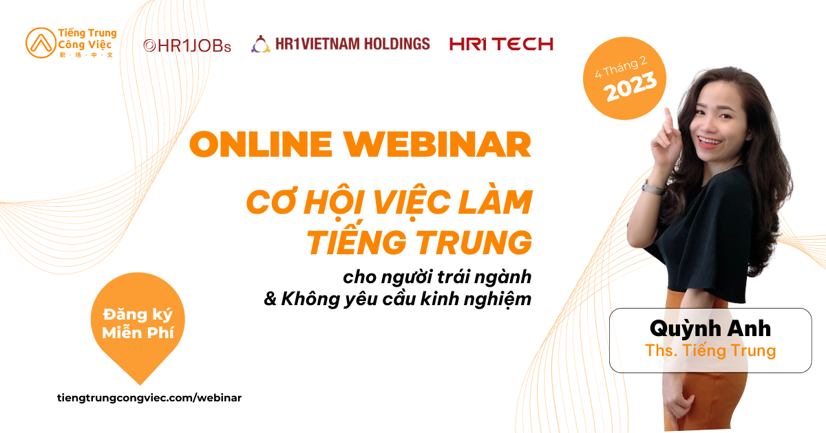 KHAI PHÁ CƠ HỘI VIỆC LÀM TIẾNG TRUNG LƯƠNG CAO 2023